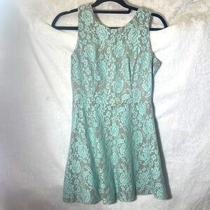 Elegant Lace Sleeveless Dress